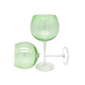 Green Balloon Goblet, Hand Blown Large-Capacity Red Wine Glass Cup